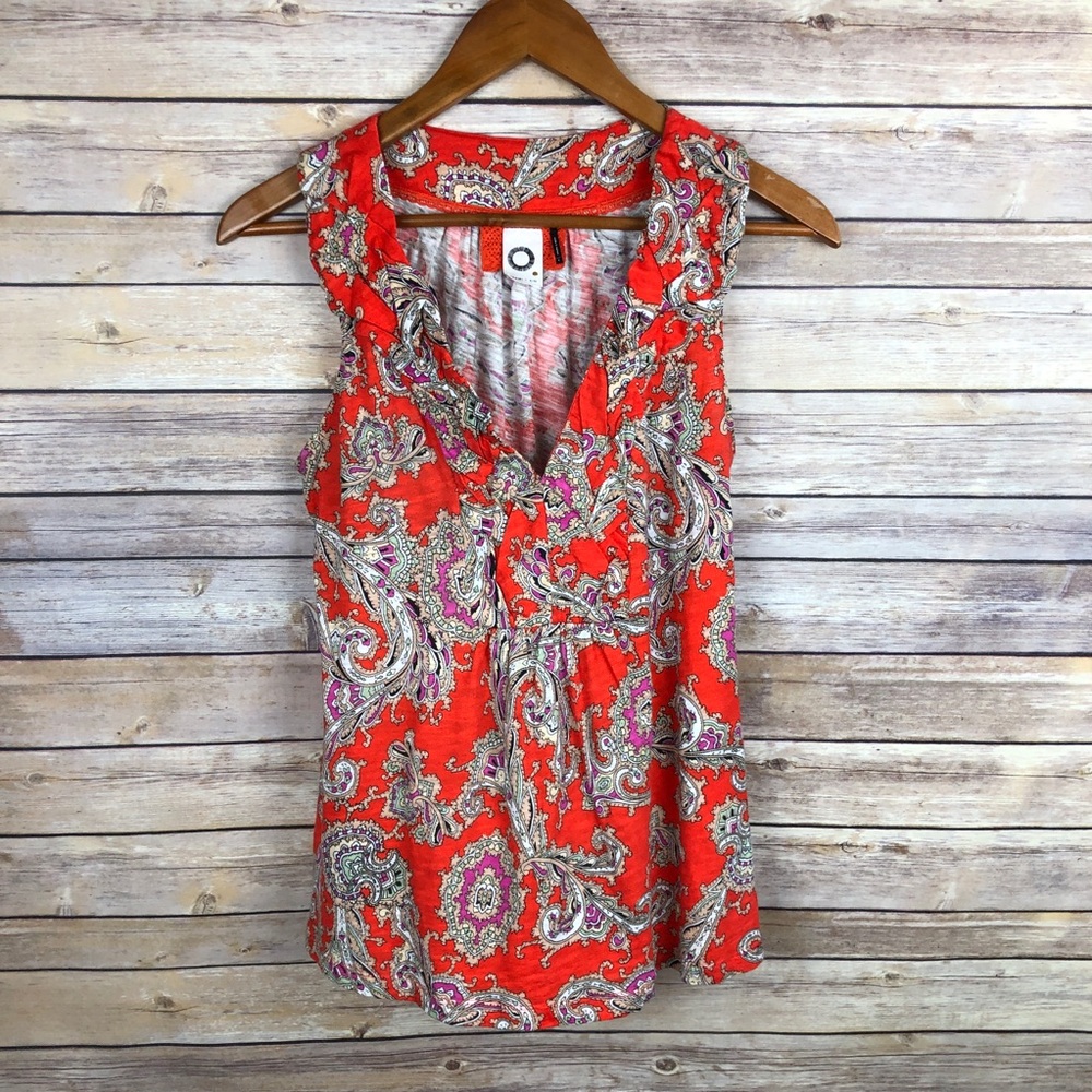 Akemi + Kin | Hauraki Paisley Print Pleated Top S